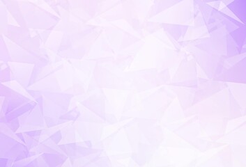 Light Purple vector low poly layout.