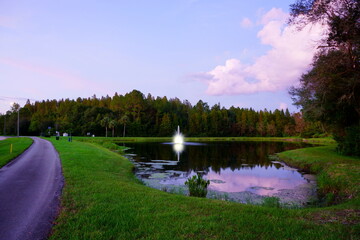 Florida Tampa bay sun set landscape  © Feng