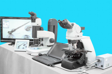 equipment tools in lab for diagnosis disease