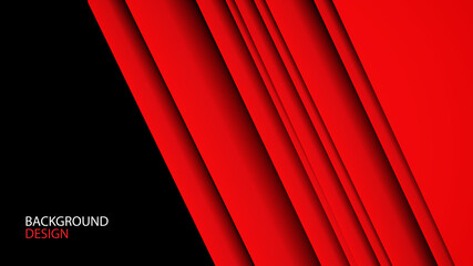 Red abstract background design, geometric texture vector can be used in cover background, banner, flyer, poster, book, website background, brochure, wallpaper, backdrop, advertisement