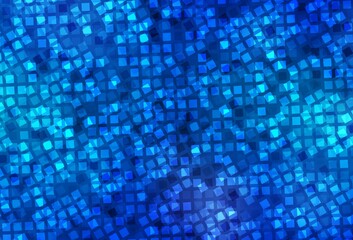 Light BLUE vector template with rhombus.