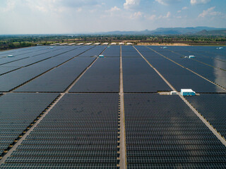 Solar energy farm for clean renewable energy from the sun