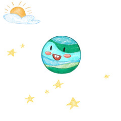 Happy Planets in the Solar System 