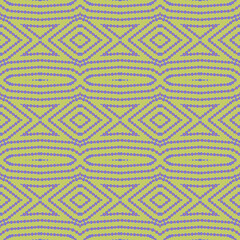 Abstract seamless pattern with various shapes. Geometric pattern for fabric. Textile background.