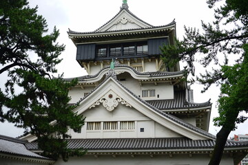 Kokura castle in Northern Kyushu, Fukuoka - 北九州 福岡県 小倉城	