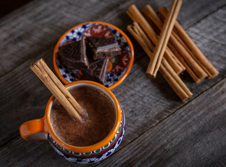 Chocolate and cinnamon 