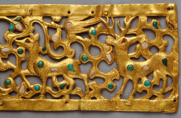  Ancient golden objects of the Scythians