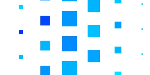 Light BLUE vector template in rectangles.