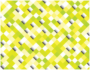 Abstract flat design vector template. Light paper squares background. Modern graphic design. Trendy checkered wallpaper,