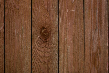 Naklejka premium Brown wood texture. Abstract background, empty template