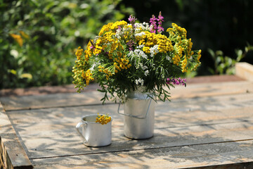 still life with flowers