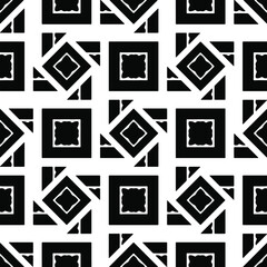  floral pattern background.Repeating geometric pattern from striped elements. Black pattern. 
