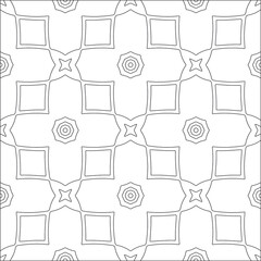 floral pattern background.Repeating geometric pattern from striped elements.  Black pattern. 