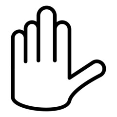hand icon  vector design element