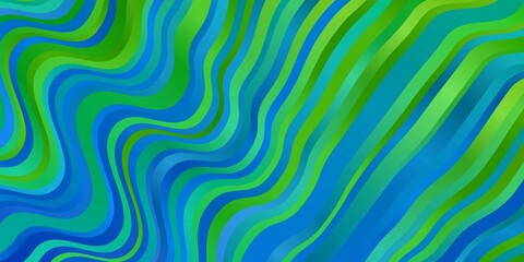 Light Blue, Green vector texture with circular arc.