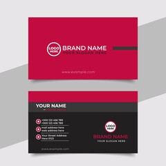 Creative Modern Professional Business card Vector Design