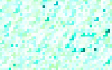 Light Blue, Green vector background with rectangles.