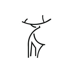 Deer logo design