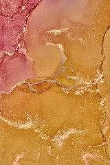 Fototapeta premium Fluid Art . Abstract colorful background, wallpaper. Mixing acrylic paints. Modern art. Marble texture. Alcohol ink colors translucent