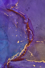 Fluid Art . Abstract colorful background, wallpaper. Mixing acrylic paints. Modern art. Marble texture. Alcohol ink colors translucent