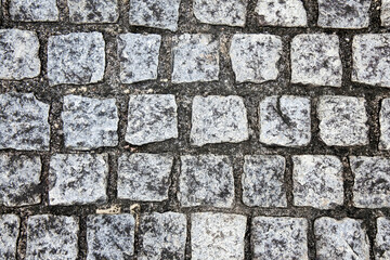 Gray grunge paving stone texture for squares /...