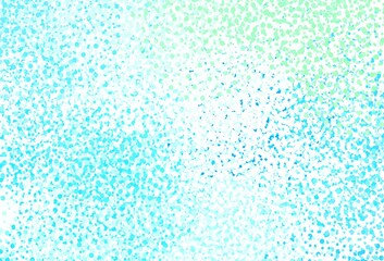 Light Blue, Green vector background with bubbles.