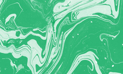 jade color oil painting. Abstraction. Marble texture.