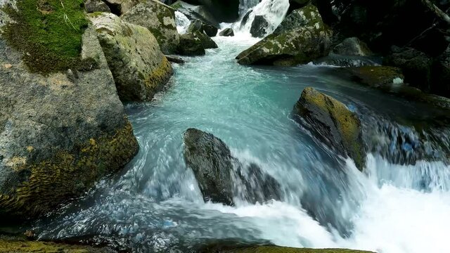 Summer Landscape on Nardis Waterfalls