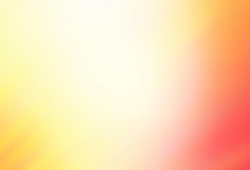 Light Red, Yellow vector glossy abstract background.