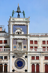 Famous Bell Tower called Dei MORI in Venice in Italy