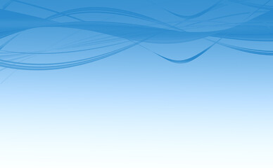 Błękitne tło z falami. © Hanna