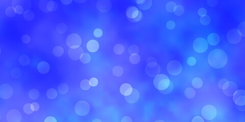 Light BLUE vector layout with circle shapes.