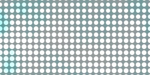 Light BLUE vector template with circles.