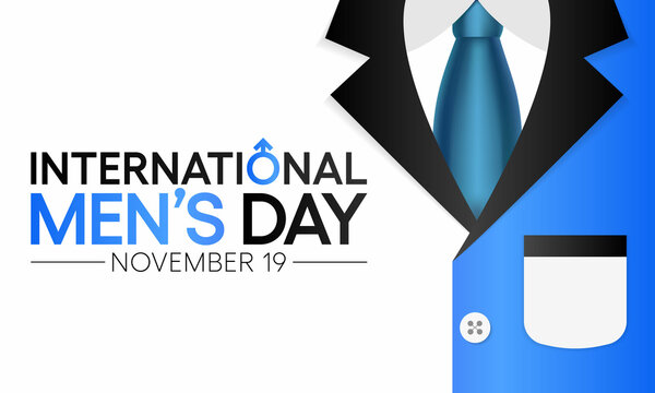 International Men's day (IMD) is observed every year on November 19, to recognize and celebrate the cultural, political, and socioeconomic achievements of men. Vector illustration