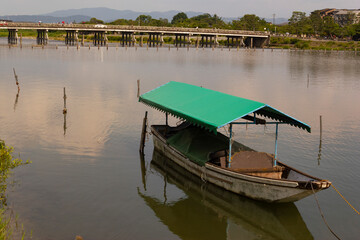 River Boat in Vietnamese Lake