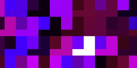 Light Purple vector texture in rectangular style. Modern design with rectangles in abstract style. Template for cellphones.