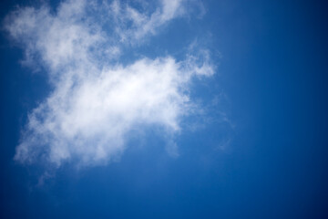 Fototapeta premium 空・大空・雲・青・白・背景・壁紙