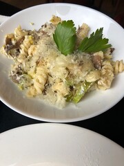 pasta with mushrooms