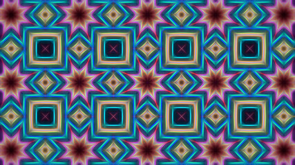 Abstract multicolored symmetrical kaleidoscope background