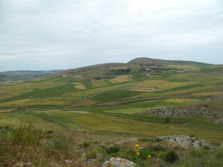 Fototapeta premium view of the hills