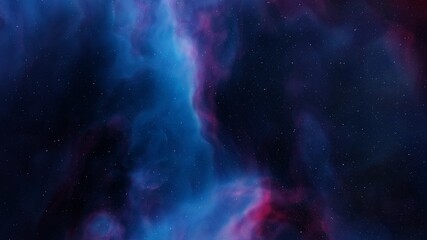 Obraz na płótnie Canvas colorful nebula, science fiction wallpaper 3d illustration