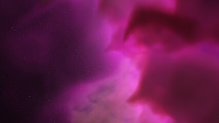 colorful nebula, science fiction wallpaper 3d illustration