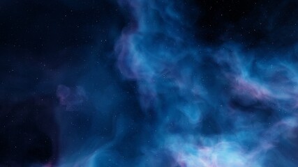 Fototapeta premium colorful nebula, science fiction wallpaper 3d illustration