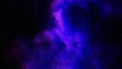colorful nebula, science fiction wallpaper 3d illustration