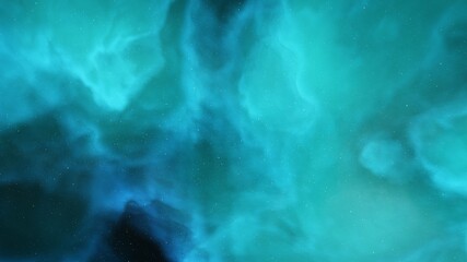 colorful nebula, science fiction wallpaper 3d illustration