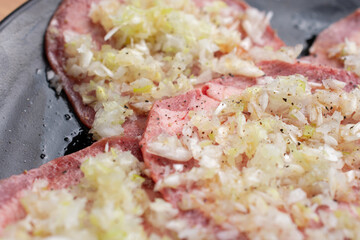 焼肉などのバナーに使いやすいみんな大好きネギ付牛タンネギ付