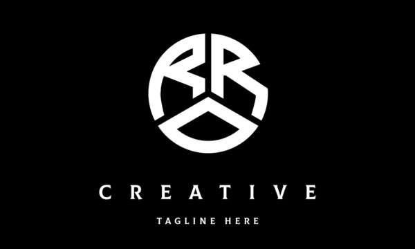 RRO circle three letter logo