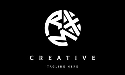 RXM circle three letter logo