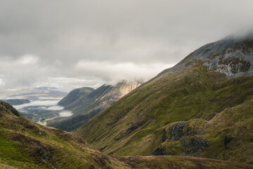 Fototapeta premium Into the Mamores