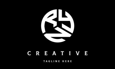 RYN circle three letter logo